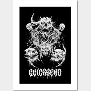 Skull Hell with Quicksand Posters and Art